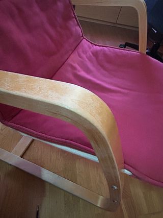2 Butacas IKEA rojas 17€ c/u
