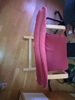 2 Butacas IKEA rojas 17€ c/u