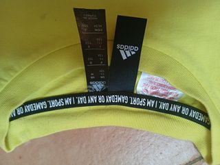 Camiseta Adidas amarilla niño