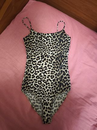 Body Stradivarius leopardo XS