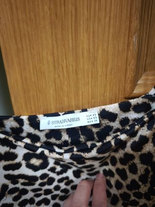 Body Stradivarius leopardo XS
