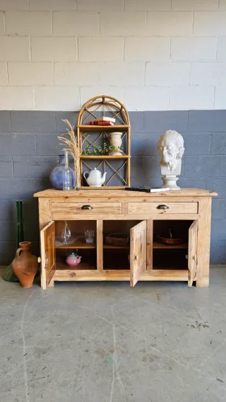 Aparador/recibidor rústico