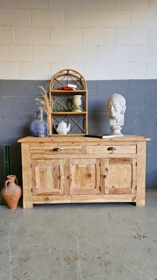 Aparador/recibidor rústico