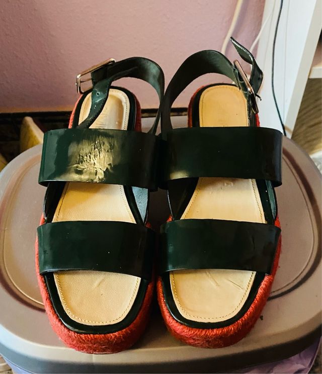 Sandalias altas para mujer