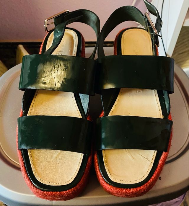 Sandalias altas para mujer