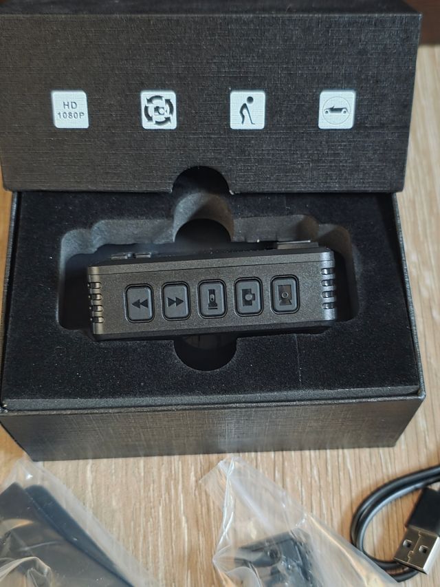 Mini cámara HD -POLICIA -SEGURIDAD -RUTAS -MOTOS