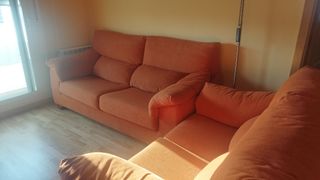 Sofá 3+2 plazas naranja