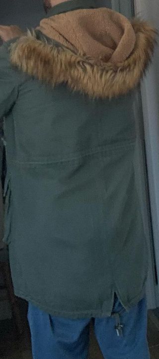 Parca ASOS verde talla L