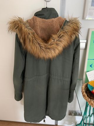Parca ASOS verde talla L