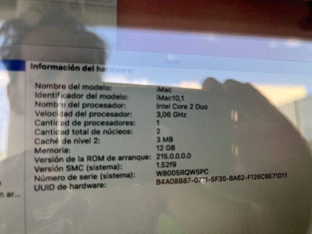 iMac 10,1 Intel Core 2 Duo