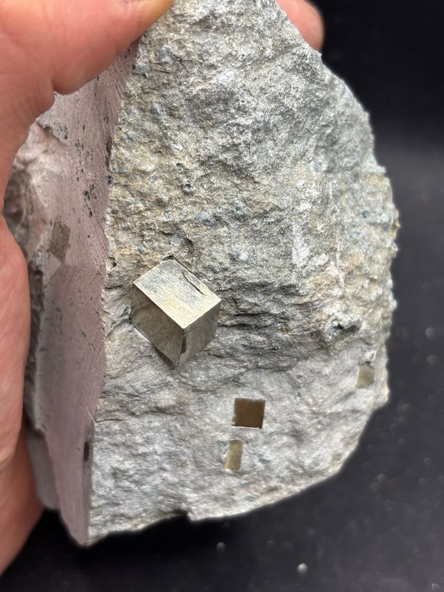 Minerali Pirite su matrice - Navajun, Spagna