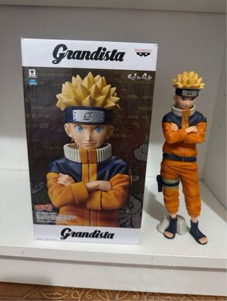 Figura Naruto Grandista - ¡3 Cabezales!