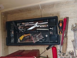 Herramientas variadas usadas