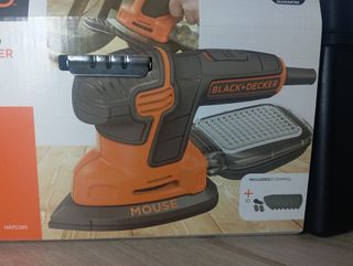 Lijadora Ratón Black+Decker 120w