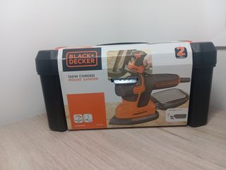 Lijadora Ratón Black+Decker 120w