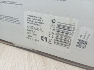 Lijadora Ratón Black+Decker 120w