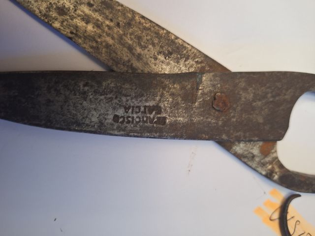 Tijeras antiguas Francisco Garcia