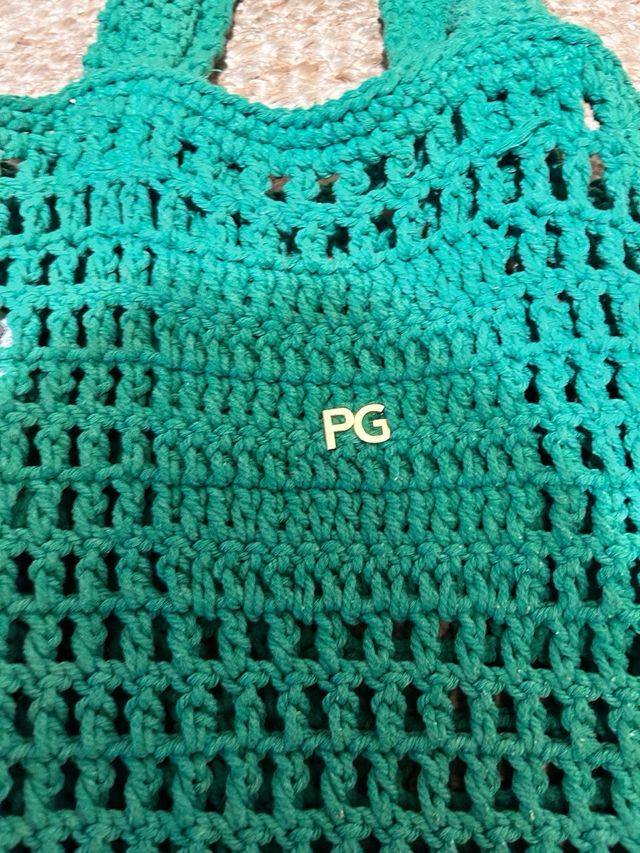 Bolso Purificación García Verde original verano 24