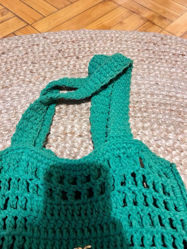 Bolso Purificación García Verde original verano 24