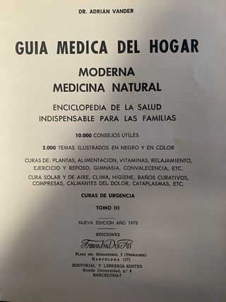 Guía médica del hogar