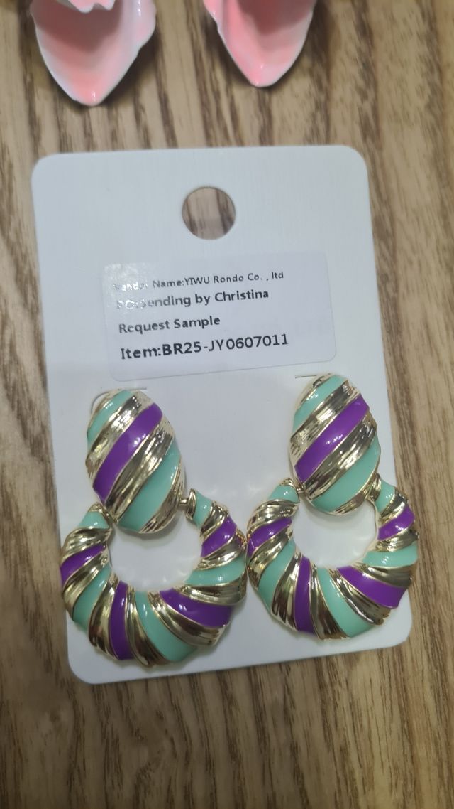 Lote #4 pendientes bisutería