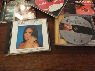 CDs copla, flamenco y mexicano