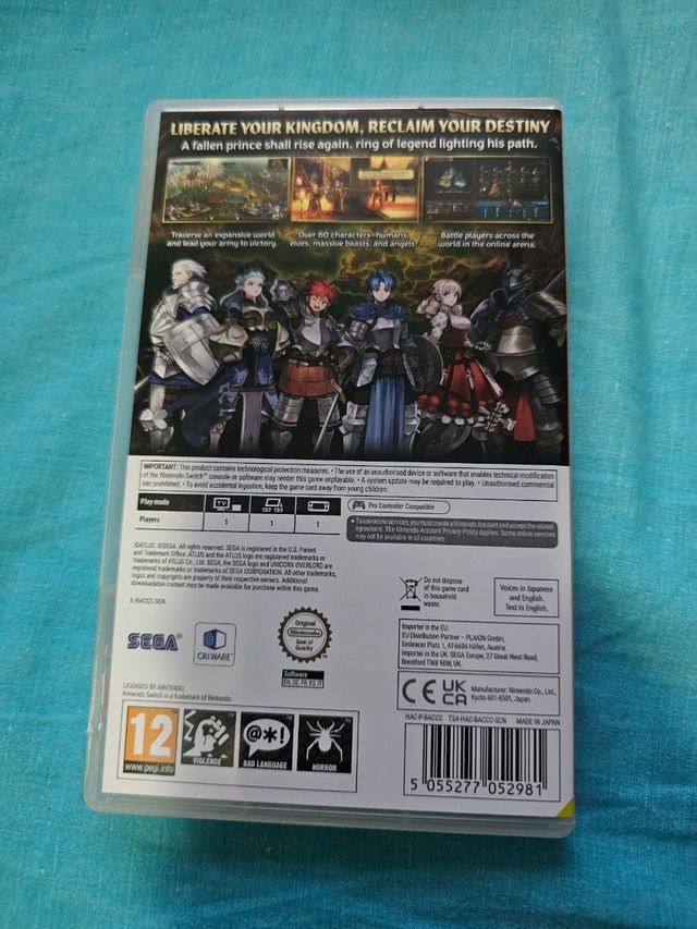 Unicorn Overlord - Nintendo Switch