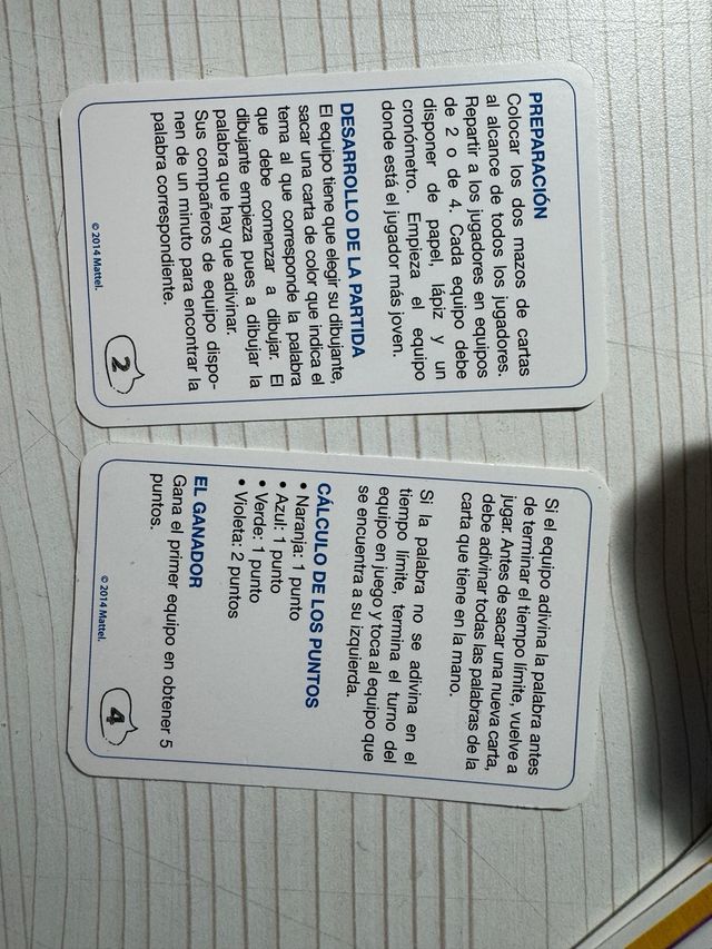 Pictionary Pocket Mattel