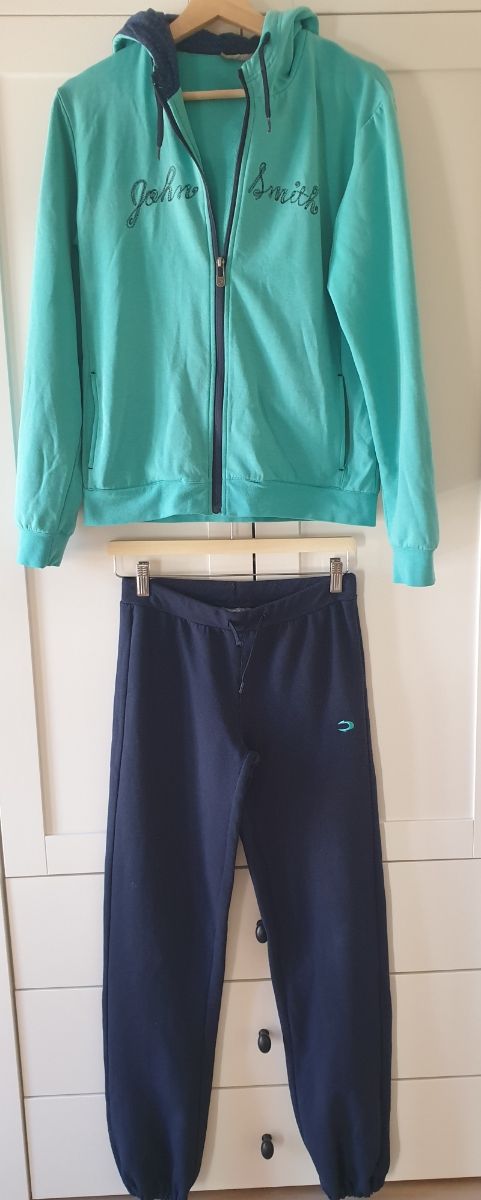 Chándal John Smith unisex - azul, verde agua