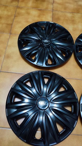 Tapacubos Ford 14" negros