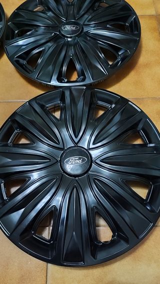 Tapacubos Ford 14" negros