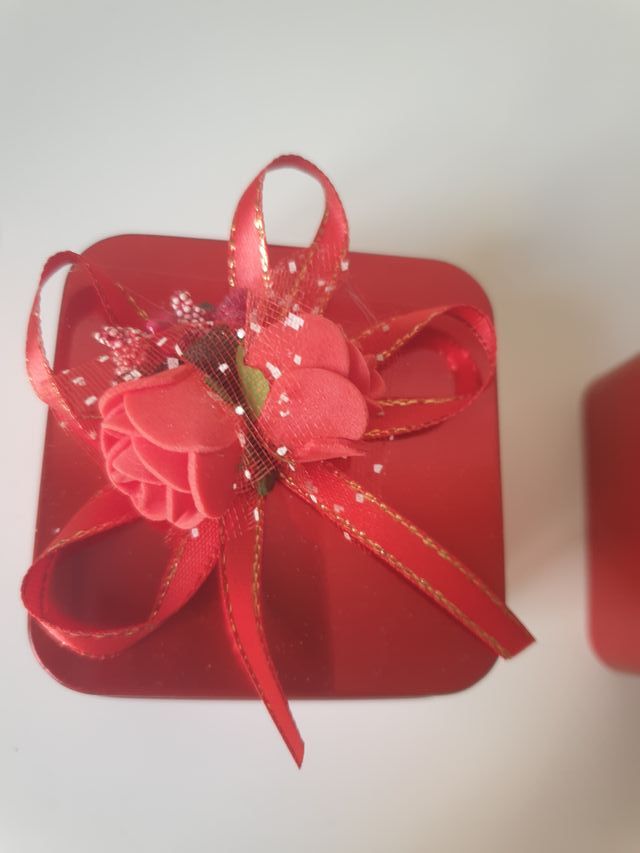 Scatoline regalo rosse - 2pz