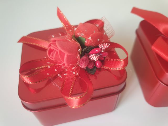 Scatoline regalo rosse - 2pz