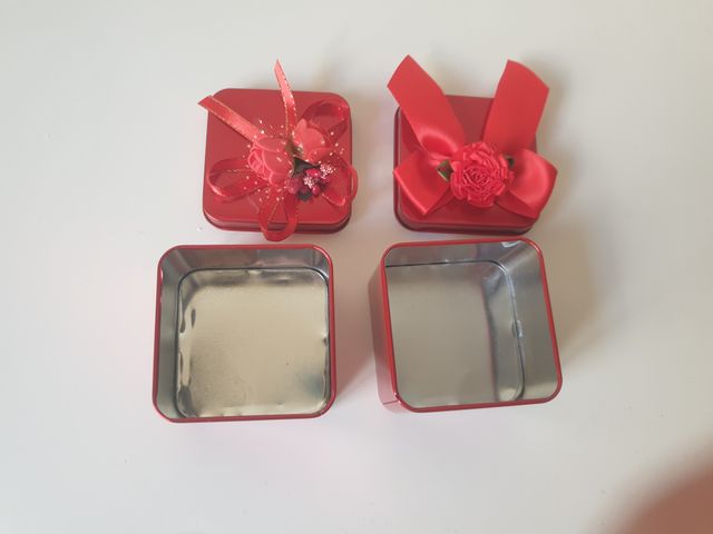 Scatoline regalo rosse - 2pz