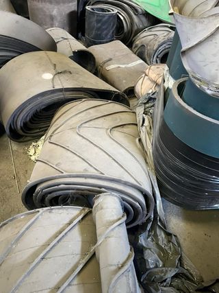 Planchas pegado bandas cintas trasportadoras