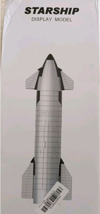Maqueta Starship.De 340mm de altura más la peana