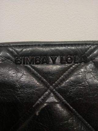 Bolso Bimba y Lola - Cuero Negro