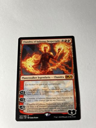 Carta Magic: Chandra, el Infierno Despertado