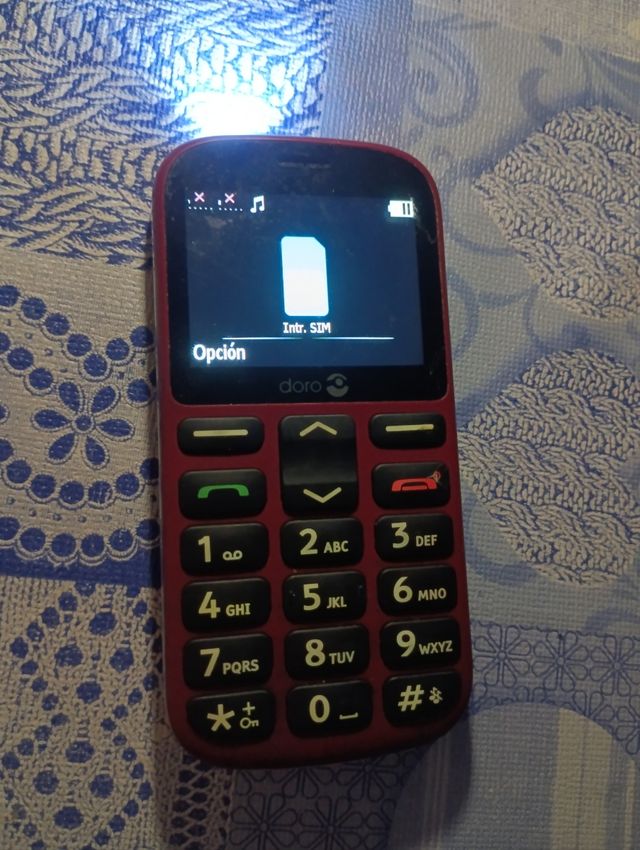 Doro 1361 - Telefono rosso