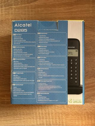 Teléfono Alcatel D285 - Manos libres