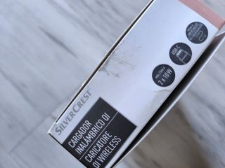 Cargador inalámbrico Silvercrest QI