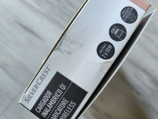 Cargador inalámbrico Silvercrest QI