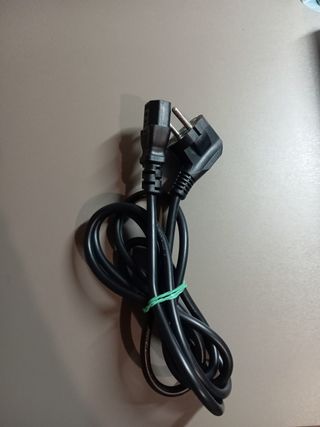 Cable alimentación IEC C13-Schuko 1.65m