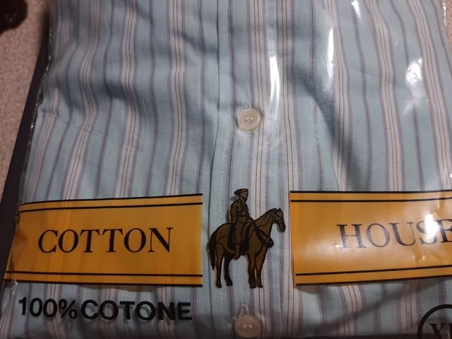 Camicia Cotton House a righe, tg. XL