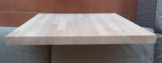 Encimera madera cocina 