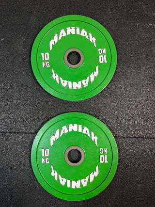 Discos peso Maniak 10kg PWR Calibrados
