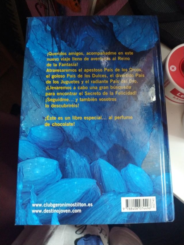 Regreso al Reino de la Fantasía: ¡Libro con olores