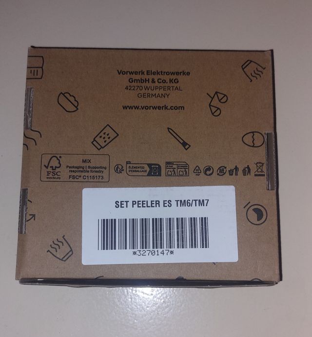 Cubrecuchillas Pelador Thermomix TM7