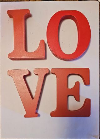 Letras Decorativas LOVE