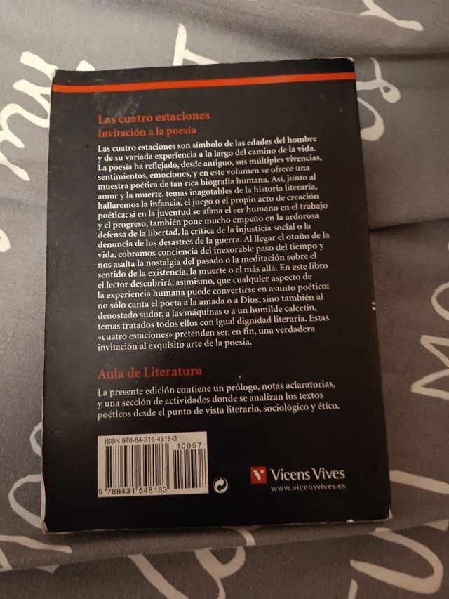Las Cuatro Estaciones: Invitacion a la Poesia /...